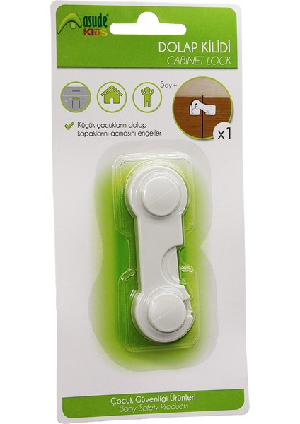Dolap Kapak Kilit Ç.emniyet (5358)
