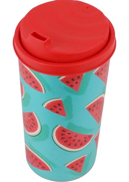 Desenli Kahve Bardağı-Karpuz 470 cc 161920-013