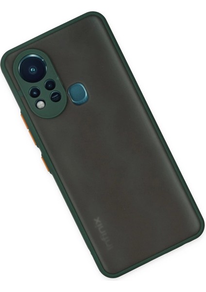 Infinix Hot 11S Kılıf Montreal Silikon Kapak - Yeşil modelleri