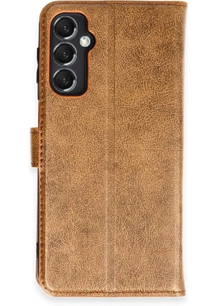 Ieg Samsung Galaxy M34 5g Kılıf Trend S Plus Kapaklı Kılıf - Taba