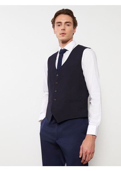 Yeni Sezon Dar Kalıp Klasik Erkek Yelek