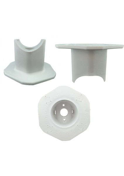 Trk 07 Siyah Direk Montaj Flanşı