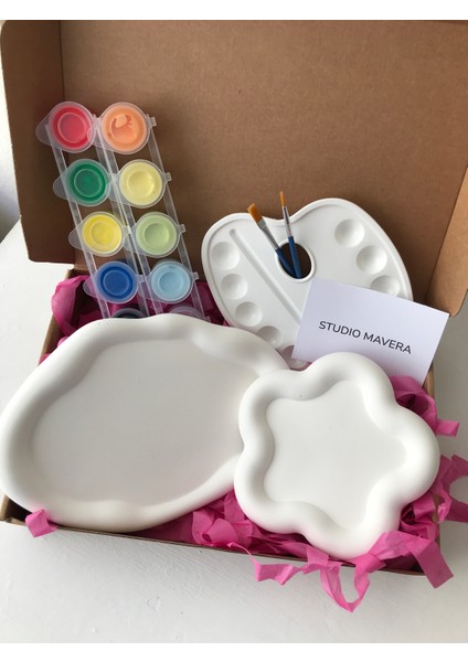 Kendin Yap Hobi Boyama Seti / Boyanabilir Obje / Taş Boyama Seti modelleri