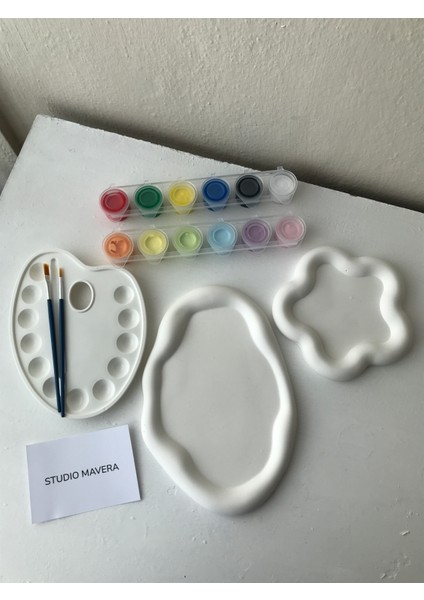 Kendin Yap Hobi Boyama Seti / Boyanabilir Obje / Taş Boyama Seti fırsatları