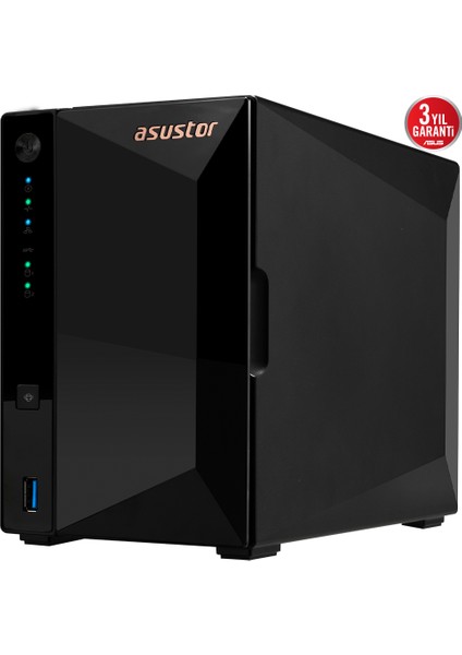 Asustor AS3302T V2 2gb 2 Bay 2.5gb Lan Depolama Ünitesi indirimleri
