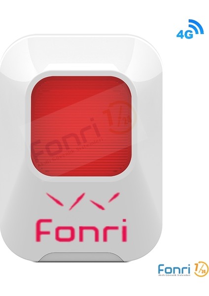 Fonri 4g Dısh4 Wıfı Kablosuz Iç Ortam Siren