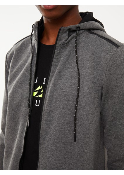 Yeni Sezon Kapüşonlu Uzun Kollu Erkek Spor Hırka fırsatları