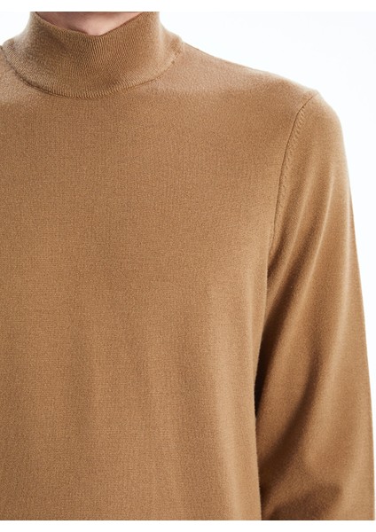 Yeni Sezon Yarım Balıkçı Yaka Uzun Kollu Erkek Triko Kazak modelleri