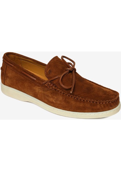 Erkek Taba Süet Hakiki Deri Casual Ayakkabı 4Y1CA64536