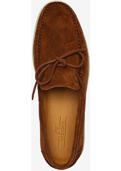 Erkek Taba Süet Hakiki Deri Casual Ayakkabı 4Y1CA64536