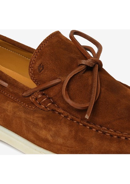 Erkek Taba Süet Hakiki Deri Casual Ayakkabı 4Y1CA64536