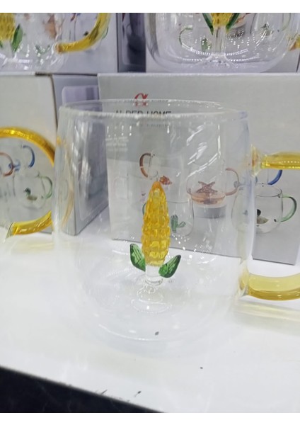 3D Mısır Figürlü Kupa Bardak