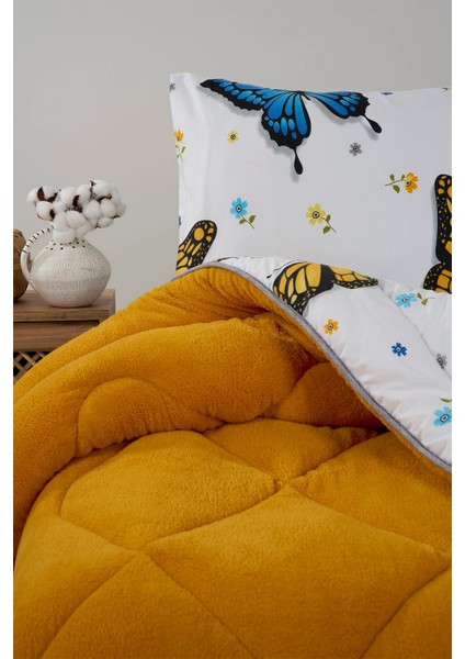 Çift Kişilik Wellsoft Çift Taraflı Yorgan ve Yastık Kılıfı Seti fırsatları