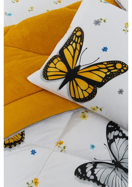 Çift Kişilik Wellsoft Çift Taraflı Yorgan ve Yastık Kılıfı Seti indirimleri