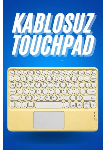 Bluetooth Touchpad Klavye Ultra İnce Taşınabilir Q Klavye fiyatları