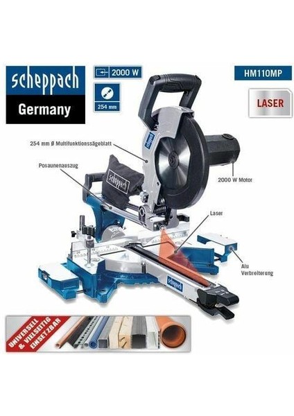 HM110MP Multi Kesim Gönye Kesme Makinası modelleri