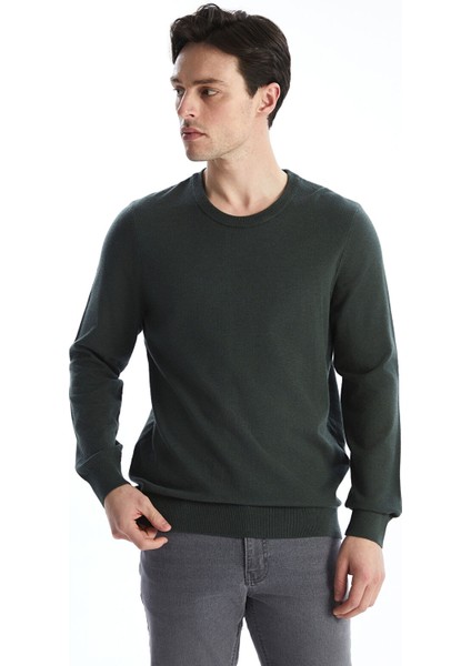 Yeni Sezon Bisiklet Yaka Erkek Triko Kazak