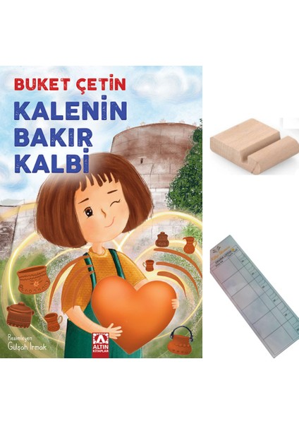 Kalenin Bakır Kalbi / Buket Çetin / 5. ve 6. Sınıf / 10-12 Yaş Hikaye+Tablet Tutucu