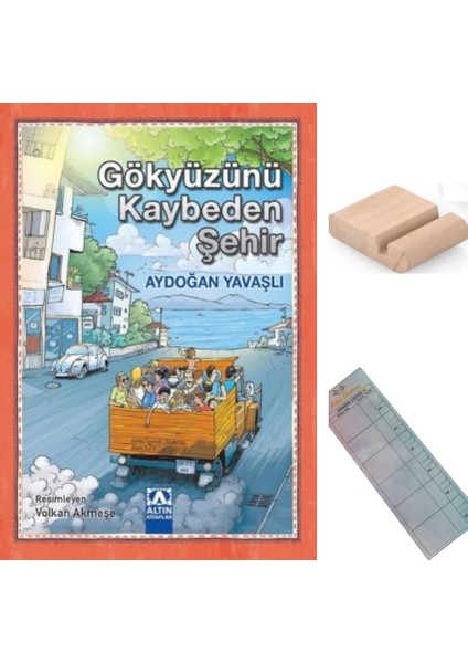 Gökyüzünü Kaybeden Şehir / Aydoğan Yavaşlı / 4. Sınıf / 9-10 Yaş Hikaye+Tablet Tutucu+Tkip Ayrcı