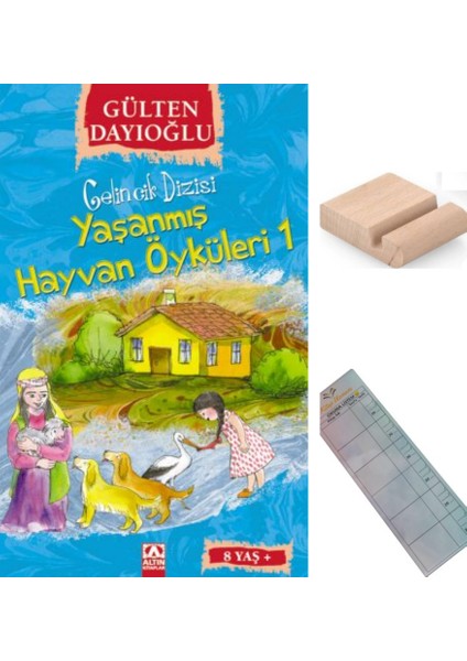 Yaşanmış Hayvan Öyküleri 1 / Gelincik Dizisi/gülten Dayıoğlu/3. Sınıf/ 8-9 Yaş Hikaye+Tablet Tutucu