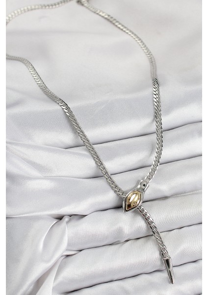 Pirinç Asansörlü Yılan Model Gümüş Renk Kadın Ke fiyatları