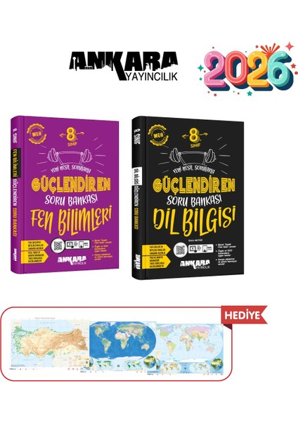 8.sınıf Güçlendiren Fen - Dil Bilgisi Soru Bank