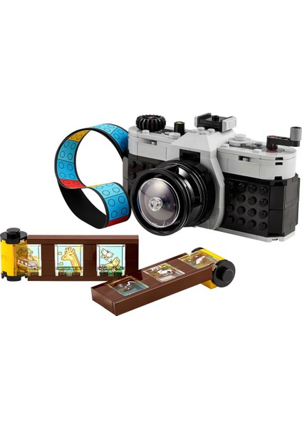 3’lü Özel Set Paketi Retro Kamera + Çiçekli Daktilo + Harry Potter Aragog Macerası Seti fırsatları