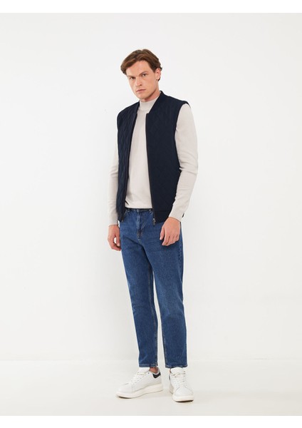 Yeni Sezon Standart Kalıp Kolej Yaka Erkek Yelek modelleri