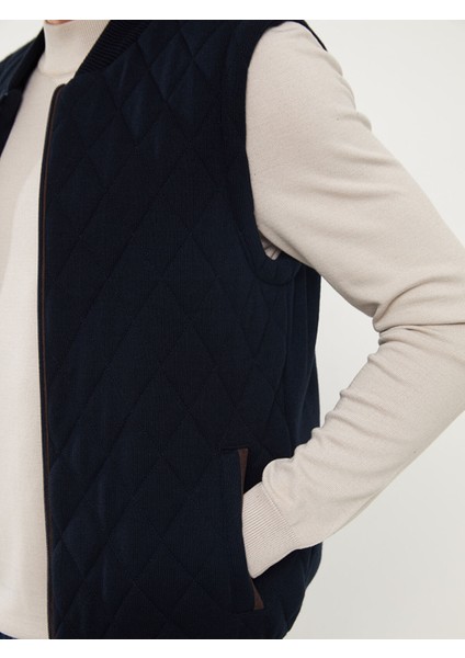 Yeni Sezon Standart Kalıp Kolej Yaka Erkek Yelek fırsatları