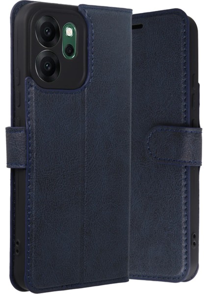 Oppo Reno 14F Kılıf Kapaklı Cüzdanlı Standlı Kılıf Azn-Trends