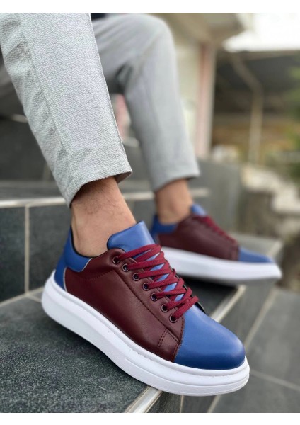 Lvsqvr Kb-Kuback Taraftar Ttx Bağcıklı Günlük Erkek Ayakkabı Bordo (Numara: 42)