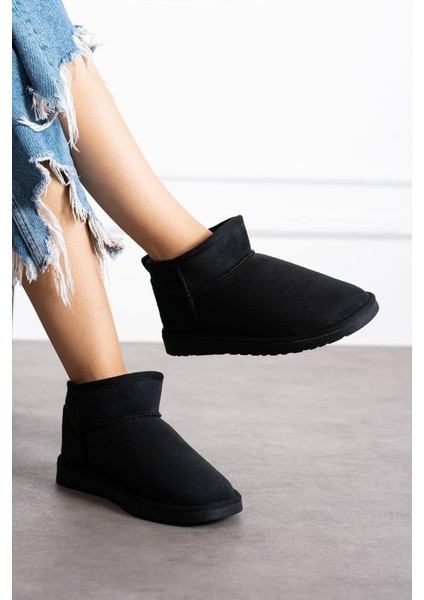 Normal Taban Içi Kürklü Suya Dayanıklı Spor Kısa Kadın Bot Ince Taban fiyatları