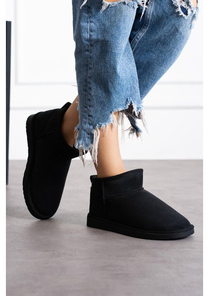 Normal Taban Içi Kürklü Suya Dayanıklı Spor Kısa Kadın Bot Ince Taban modelleri