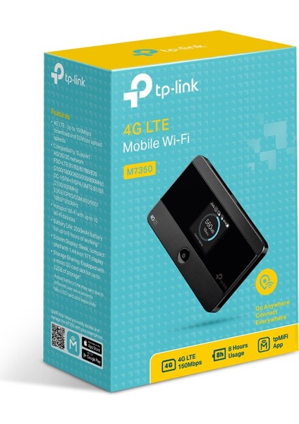 Tp-Lınk M7350 4g Lte 150MBPS Mobil Taşınabilir Router modelleri