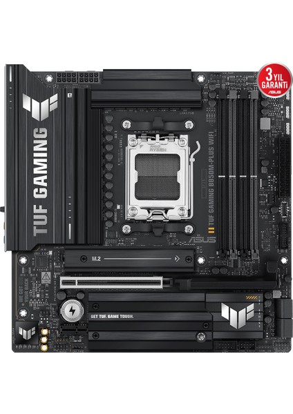 Asus Tuf Gamıng B850M-PLUS Wıfı 4xddr5 Dp/hdmı/type-C 3xm2 Am5 Anakart