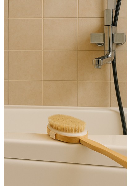 Organik At Kılı Banyo Fırçası – Orijinal Doğal At Kılı Duş ve Banyo Fırçası fırsatları