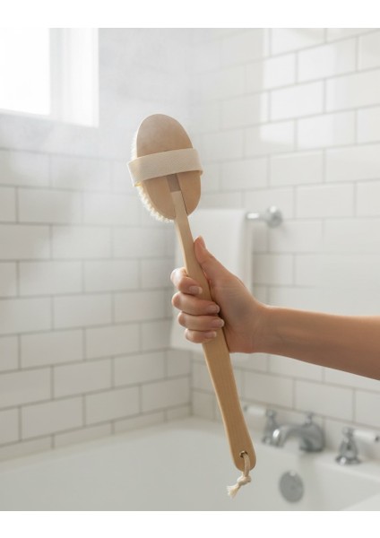 Organik At Kılı Banyo Fırçası – Orijinal Doğal At Kılı Duş ve Banyo Fırçası indirimleri