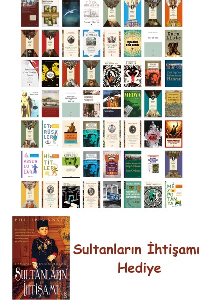 56 Kitaplık Tarih Seti + Sultanların Ihtişamı