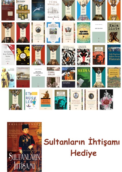 39 Kitaplık Tarih Seti + Sultanların Ihtişamı