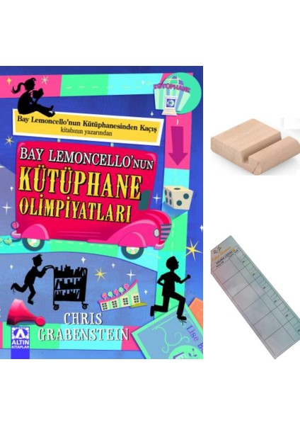 Bay Lemencolla'nın Kütüphane Olimpiyatları / Chris Grabenstein/7. ve 8. Sınıf Hikaye +Tablet Tutucu