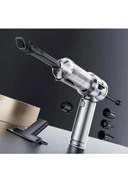 Kablosuz Taşınabilir Şarjlı Vakum Süpürge Oto-Ofis-Ev Temizliği 20000PA modelleri