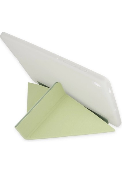 Ipad 10.2 (8.nesil) Kılıf Kalemlikli Mars Tablet Kılıfı - Açık Yeşil fiyatları