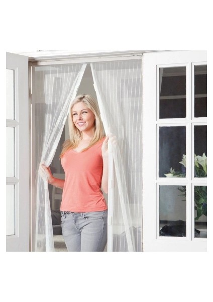 Ieg® Miknatisli Tül Kapi Si̇nekli̇k 105X205CM (4887)