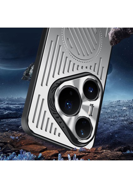 Huawei Pura 80 Pro Kılıfı, Manyetik Metal Isı Dağıtıcı Koruyucu Kılıf-Siyah (Yurt Dışından) indirimleri