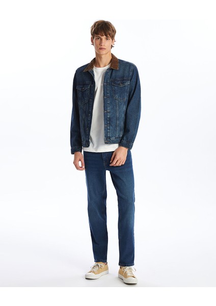 Yeni Sezon Standart Kalıp Erkek Jean Ceket fiyatları