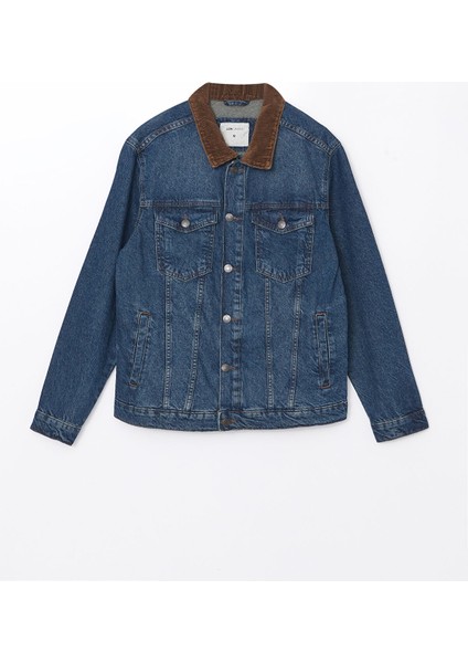 Yeni Sezon Standart Kalıp Erkek Jean Ceket indirimleri