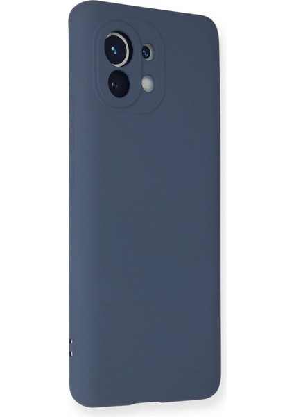 Xiaomi Mi 11 Kılıf Nano Içi Kadife Silikon - Gri fiyatları