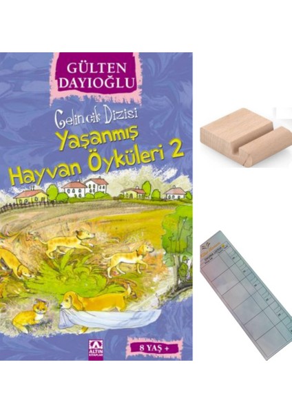 Yaşanmış Hayvan Öyküleri 2 / Gelincik Dizisi/gülten Dayıoğlu/3. Sınıf/ 8-9 Yaş Hikaye+Tablet Tutucu
