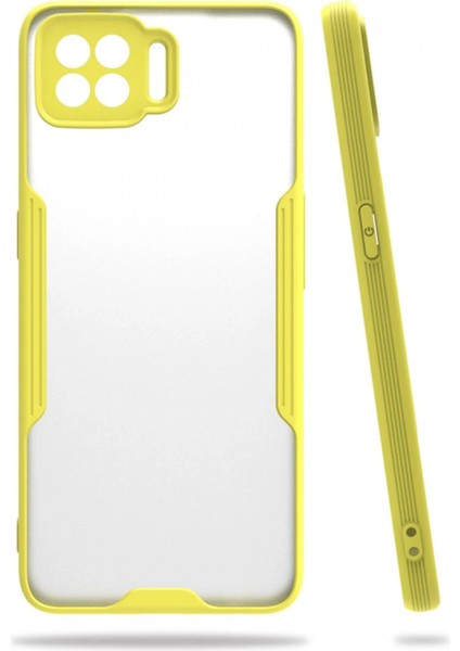 Ieg Oppo A73 Kılıf Platin Silikon - Sarı