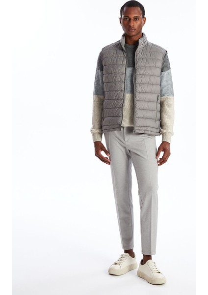 Yeni Sezon Standart Kalıp Dik Yaka Erkek Şişme Yelek modelleri